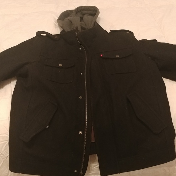 levis pea coat